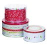 Pimpernel-Portmeirion-3piece-blikken-voorraad-trommels-Christmas-wish