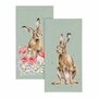 Papieren-zakdoekjes-tissue-Wrendale-Designs-HARE-GOLDEN_HOUR-Haas-Veldbloemen-TIS006