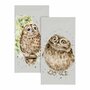 Papieren-zakdoekjes-tissue-Wrendale-Designs-OWL-ROUND-OWL-uil-Kerkuil-Uilskuiken-TIS008
