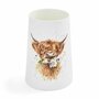 Wrendale-vase-vaas-20cm-DAISY-COO-cow-Highland_cow-Ø11cm-Onder-14cm-WNRW4348-XL