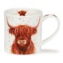 Dunoon-fbC-beker-mok-Orkney-SHAGGI-TAILS-Highland-Cow-design-Kate_Mawdsley-350ml-koe-Schotse-Hooglander