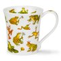 Dunoon-mugs-JURA-beker-mokje-mug-HOP-IT!-groene-kikkertjes-groen-inhoud-210ml