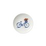 Heinen-Delfts-blauw-wandbord-small-plate-16cm-FIETS-blauwe-fiets-met-bloemenmand-M400