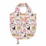 Ulster-Weavers-packable-bag-oprolbare-boodschappentas-kunststof-Cool-Cats-poserende-katten-647clct