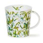 DUNOON-beker-mug-Lomond-PRIMAVERA-Snowdrop-white-flowers-wit-groen-320ml-design-Michèle_Aubourg-Lo.Prim.sn