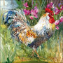 papieren-servetten-p/20-Ambiente-AQUAREL-ROOSTER-haan-bloemen-33x33cm-lunch-diner-13314895-voorjaar-spring-zomer