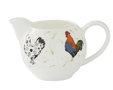 melkkannetje-cream-jug-bone-China-ROOSTER-kippen-haan