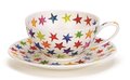 Dunoon-fine-bone-China-STARBURST-wijde-kop&amp;schotel-250ml.