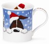 bute-kerst-beker-mok-dogs-Waiting-for-Santa-honden-kerstmutsen-sneeuw-Kate-Mawdsley