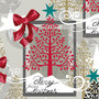 Ambiente-papieren-servetten-MODERN-XMAS-kerstboom-tekst-Merry-Christmas-33x33cm