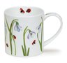 Dunoon-fbC-beker-mok-Orkney-MEADOW-Snowdrops-Sneeuwklokje-design-Emma Ball-350ml