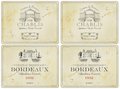 Pimpernel-Portmeirion-placemats-kunststof-kurk-set/4-VIN-DE-FRANCE-Bordeaux-Chablis-40x30cm