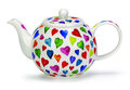 Dunoon-Large-Theepot-WARM-HEARTS-gekleurde-hartjes-Caroline-Bessey