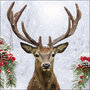 papieren-servetten-p/20-Ambiente-cocktail-33x33cm-lunch-diner-DEER IN WINTER-hert-eland-gewei-kersttakken-sneeuw