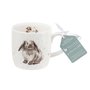 Royal-Worcester-Portmeirion-beker-mok-mug-ROSIE-RABBIT-Wrendale-serie-dieren-konijn