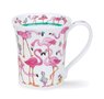 Dunoon-JURA-beker-mokje-mug-FLAMBOYANCE-Flamingo&#039;s-roze-inhoud-210ml