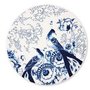 Royal Delft-servies-blue-PEACOCK-SYMPHONY-vogel-onderbord-plate-30,5cm-fine bone China