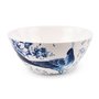 Royal Delft-servies-blue-PEACOCK-SYMPHONY-vogel-bloemen-schaaltje-bowl-18cm-fine bone China