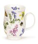 Dunoon-beker-mug-Tasse-Suffolk-WAYSIDE-VETCH-veldbloemen-flowers-insekten-Jane Fern-