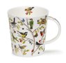 Dunoon-beker-mok-mug-Becher-Lomond-SECRET-WOOD-Woodpecker-Specht-Roodborstje-Jane Fern-