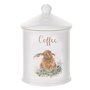 Royal_Worcester-WRENDALE-COFFEE-Canister-voorraadpot-fine_bone_China-10x15cm-Hannah_Dale-HARE-Haas
