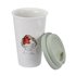 Wrendale-TRAVEL-MUG-beker-dubbelwandig-coffee to go-vogels-Gardenfriend-ROBIN-Roodborstje-310ml-Hannah Dale