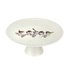 Royal_Worcester-WRENDALE-Footed-cake-stand-ONE_SNOWY_DAY-plate-op_voet-fine_bone_China-25cm-Hannah_Dale-Birds-vogels-Roodborst-
