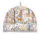 Ulster Weavers-theemuts-WILDWOOD-bosdieren-beer-uil-hert-bos-bomen-bruin-oranje