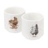 EGG-CUPS-set/2 Wrendale-chikens-kippen-WN3918-Portmeirion