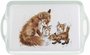 Large-Tray-dienblad-Large-48x30cm-WRENDALE-FOXES-Bosdieren-Vosse-X0019519072n