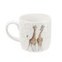 Portmeirion-beker-mok-mug-FIRST_KISS-GIRAF-Wrendale-serie-Zoological-dieren-design-Hannah_Dale-