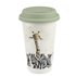 Wrendale-TRAVEL_MUG-beker-dubbelwandig-HEAD_AND_SHOULDERS-coffee_to_go-dieren-310ml-Hannah_Dale-Giraffe_&_Zebra's-