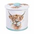 Biscuit-barrel-koekjes-trommel-rond-groen-16cm-WRENDALE-Country_set-COWS-koeien-koekjes-Hannah_Dale-BT004