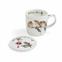 Royal_Worcester-Wrendale-giftset-beker_&_onderzetter-mug & Coaster-WINTER_MICE-Kerstmis-Muis-muizen-Bosdieren-Kerstboom