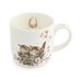 Royal-Worcester-beker-mok-mug-FEATHER_YOUR_NEST-Wren-Wrendale-serie-vogels-Winterkoninkje-Hannah Dale-MMQU5629