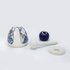 Royal Delft-PROUD-MARY-04-Mix-Pattern-Cobalt-effen-kobalt lijf-bloemen-rok-17cm-46606000
