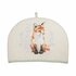 Wrendale-Designs-Tea-cosy-theemuts-WOODLANDERS-Fox-and-Hare-VOS-en-HAAS-katoen-TC001
