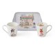 WRENDALE-Designs-Mug_&_Tray-set-NO-PLACE-LIKE-HOME-dog-cat-Kerst-hond-kat-Christmas-X0011659225