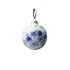 Heinen-Delftware-set-van-3-porseleinen-kerstornamenten-ongeveer-8.5cm-kerstbal-sneeuw-BLOEM-Delftsblauw-bloem-motieven-D0753-D0