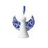 Heinen-Delftware-set-van-3-porseleinen-kerstornamenten-ongeveer-8.5cm-Engel-BLOEM-Delftsblauw-bloem-motieven-D0763-D0784