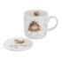 Royal_Worcester-Portmeirion-giftset-beker & onderzetter-mug & Coaster-FLYING_NEST-Winterkoninkje-Wren-vogel-Wrendale-se