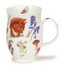 Dunoon-beker-mok-mug-Becher-Suffolk-WOODLAND-SQUIRREL-Eekhoorn-vogels-bloemen-planten-Woodpecker-Specht