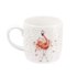 Royal-Worcester-beker-mok-mug-PINK-LADIES-achterkant-Wrendale-serie-zoological-dieren-Hannah Dale-Flamingo