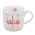 Royal-Worcester-beker-mok-mug-PINK-LADIES-Wrendale-serie-ZOO-dieren-Hannah Dale-Pink-Flamingo s