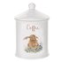 Royal_Worcester-WRENDALE-COFFEE-Canister-voorraadpot-fine_bone_China-10x15cm-Hannah_Dale-HARE-Haas